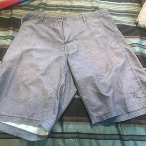 Mens Hybrid shorts in dark grey